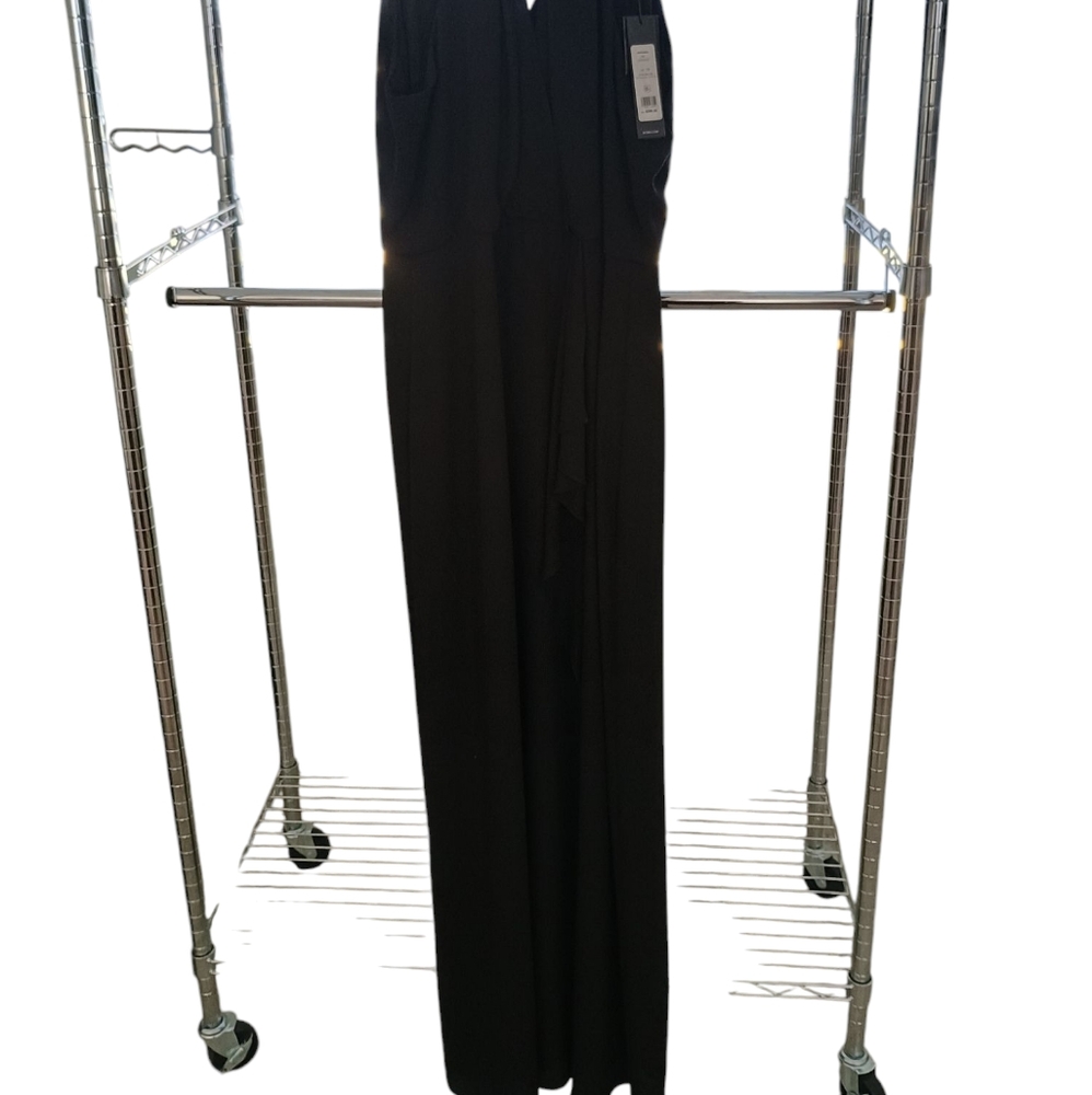 BCBGMAXAZRIA Black Long Womens Dress Size 16 New With Tags Polyester Zipper